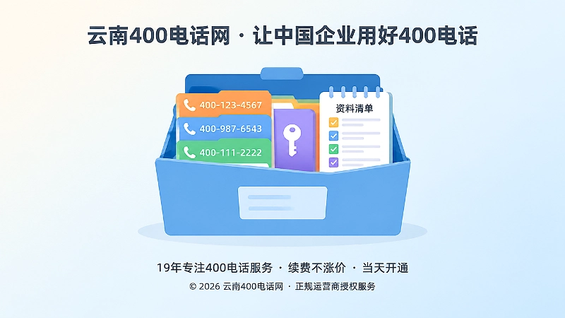 400电话档案与账户管理聚焦式示意图